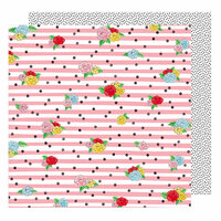 American Crafts - Little By Little Collection - 12 x 12 Double Sided Paper - Seeing Magic