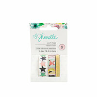 American Crafts - Little By Little Collection - Washi Tape with Foil and Glitter Accents