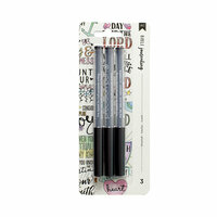 American Crafts - Bible Journaling Collection - Precision Pens - Black