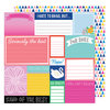 American Crafts - On A Whim Collection - 12 x 12 Double Sided Paper - Seriously