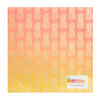 American Crafts - On A Whim Collection - 12 x 12 Single Sided Ombre Foil Paper
