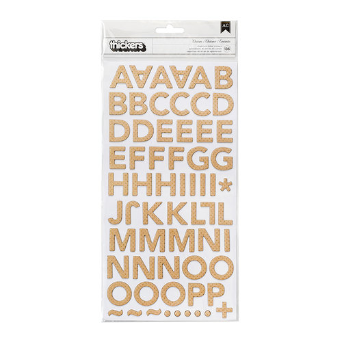 Crate Paper - Oasis Collection - Thickers - Letter - Charm