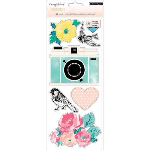 Crate Paper - Magnet Studio Collection - Cling Book - Accents