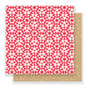 Crate Paper - Falala Collection - Christmas - 12 x 12 Double Sided Paper - Snowflakes