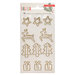 Crate Paper - Falala Collection - Christmas - Paperclips