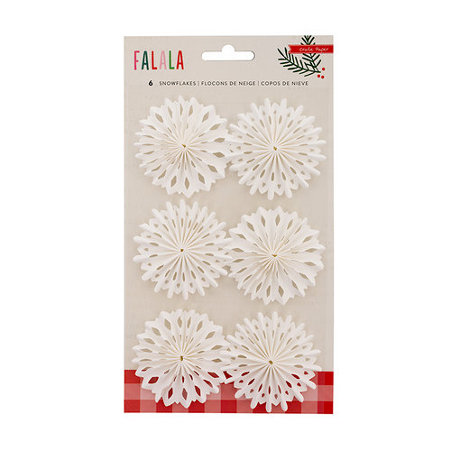 Crate Paper - Falala Collection - Christmas - Snowflake Delights