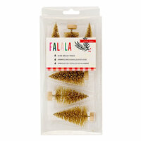 Crate Paper - Falala Collection - Christmas - Brush Trees