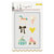 Maggie Holmes - Carousel Collection - Faux Enamel Stickers with Foil Accents