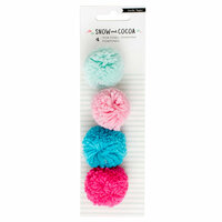 Crate Paper - Snow and Cocoa Collection - Pom Poms