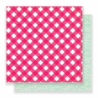 Crate Paper - Main Squeeze Collection - 12 x 12 Double Sided Paper - Just Love