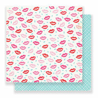 Crate Paper - Main Squeeze Collection - 12 x 12 Double Sided Paper - Smooch