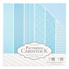 Core'dinations - 12 x 12 Patterned Cardstock - Light Blue - 60 Sheets