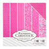 Core'dinations - 12 x 12 Patterned Cardstock - Dark Pink - 60 Sheets