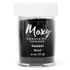 American Crafts - Moxy Embossing Powder - Opaque - Black - .6 Ounce