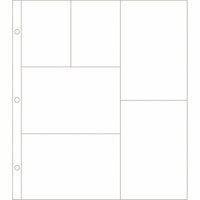 Becky Higgins - Project Life - Photo Pocket Pages - 12 x 10 Design G - 12 Pack