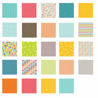 American Crafts - Becky Higgins - Project Life - Honey Collection - 12 x 12 Designer Paper Collection Pack