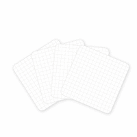 Becky Higgins - Project Life - 4 x 4 Grid Cards - White - Box of 100