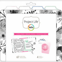 Becky Higgins - Project Life - 6 x 8 Filler Pack - Journal Pages