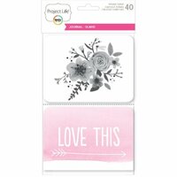 Becky Higgins - Project Life - Themed Card Pack - Journal