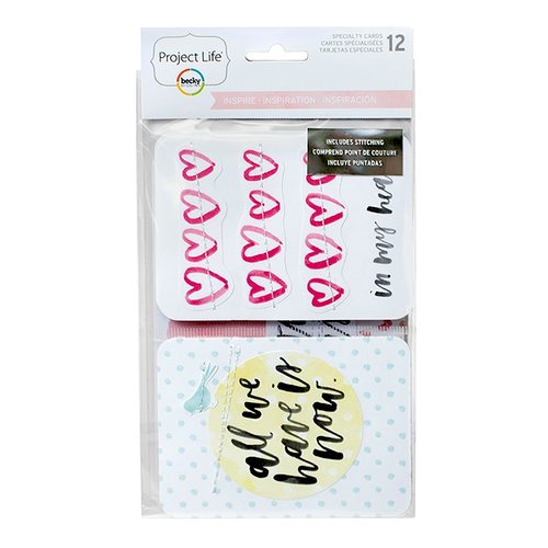 Becky Higgins - Project Life - Inspire Edition Collection - Specialty Card Pack