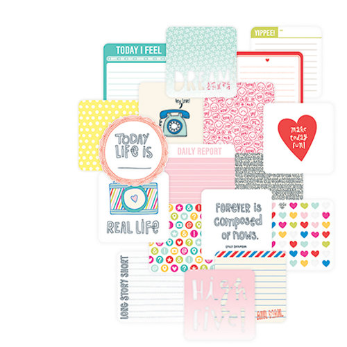 Becky Higgins - Project Life - High Five Edition Collection - Card Pack - 4 x 4 - Instagram