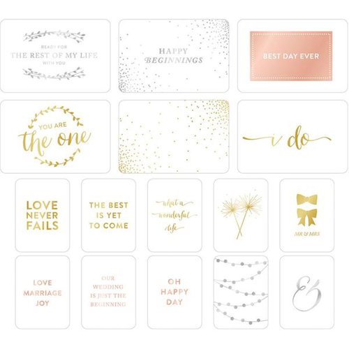 Becky Higgins - Project Life - Southern Weddings Edition Collection - Specialty Card Pack