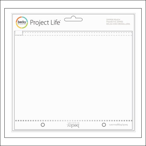 Becky Higgins - Project Life - 6.75 x 8.25 - Zipper Pockets