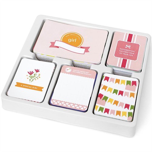 Becky Higgins - Project Life - Baby Girl Edition Collection - Core Kit