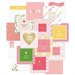 Becky Higgins - Project Life - Baby Girl Edition Collection - Card Pack - 4 x 4 - Instagram