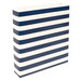 Becky Higgins - Project Life - 6 x 8 D-Ring Album - Navy Stripe