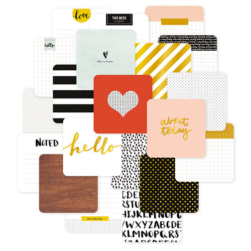 Becky Higgins - Project Life - Everyday Edition Collection - Card Pack - 4 x 4 - Instagram