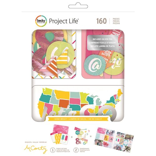 Becky Higgins - Project Life - Shine Bright Edition Collection - Value Kit