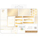 Becky Higgins - Project Life - 4 x 6 - Theme Cards - Golden