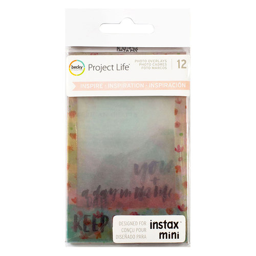 Becky Higgins - Project Life - Inspire Edition Collection - Instax Mini - Photo Overlays