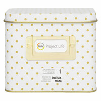 Becky Higgins - Project Life - Instax - Tin Storage - Polka Dot