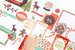 Becky Higgins - Project Life - Christmas - Value Kit - Holly Jolly - Red Foil