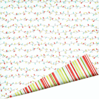 American Crafts - Imaginisce - Colors of Christmas Collection - 12 x 12 Double Sided Paper - Ornamental