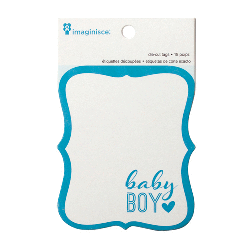 Imaginisce - My Baby Collection - Tag Pad - Boy