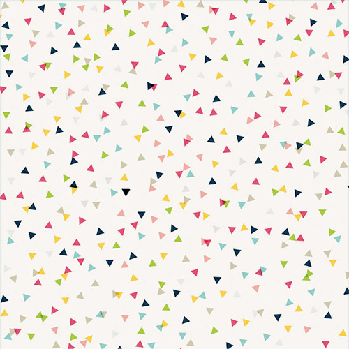 American Crafts - Imaginisce - Welcome Spring Collection - 12 x 12 Double Sided Paper - Confetti