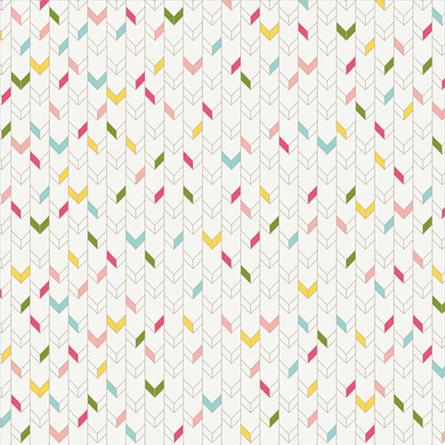 American Crafts - Imaginisce - Welcome Spring Collection - 12 x 12 Double Sided Paper - Flying Colors