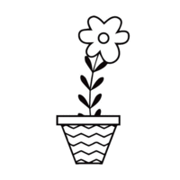 Imaginisce - Welcome Spring Collection - Snag 'em Acrylic Stamps - Flower Pot