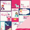 Imaginisce - Little Princess Collection - 12 x 12 Double Sided Paper - Once Upon A Time