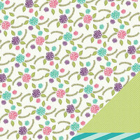 Imaginisce - Little Princess Collection - 12 x 12 Double Sided Paper - Secret Garden