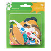 Imaginisce - Family Fun Collection - Die Cut Cardstock Shapes - Paper Girl