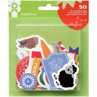 Imaginisce - Heartland Farm Collection - Die Cut Cardstock Pieces - Shapes