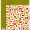 Imaginisce - Give Thanks Collection - 12 x 12 Double Sided Paper - Crisp Breeze