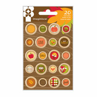 Imaginisce - Give Thanks Collection - Wood Buttons