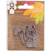 Imaginisce - Give Thanks Collection - Snag 'em Acrylic Stamps - Squirrel