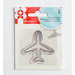 Imaginisce - Happy Traveler Collection - Snag 'em Acrylic Stamps - Plane
