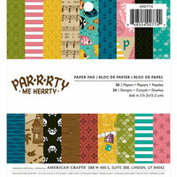 Imaginisce - Par-r-rty Me Hearty Collection - 6 x 6 Paper Pad